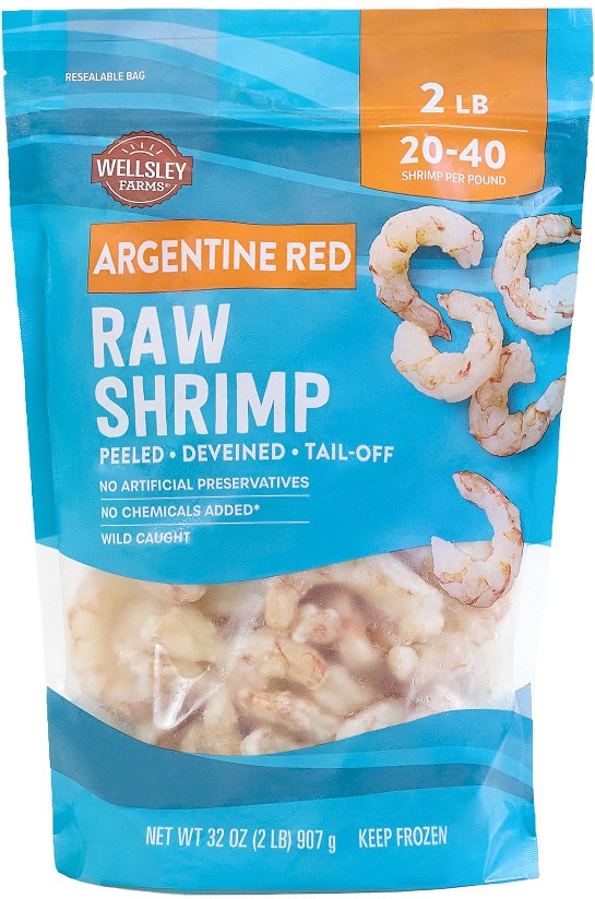 Shrimp Ring With Cocktail Sauce, Serves Up To 10, Cooked in Shell, 40 oz.