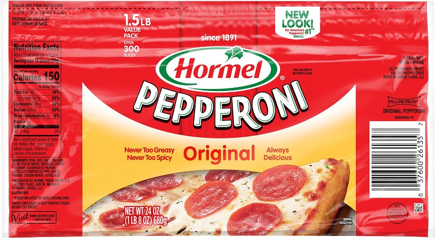 Sliced Pepperoni, 24 oz.