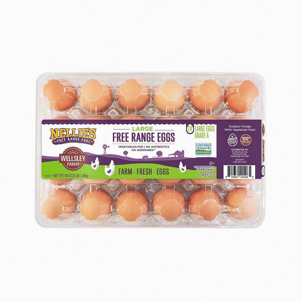 by Nellie's Free Range Eggs, 24 ct.