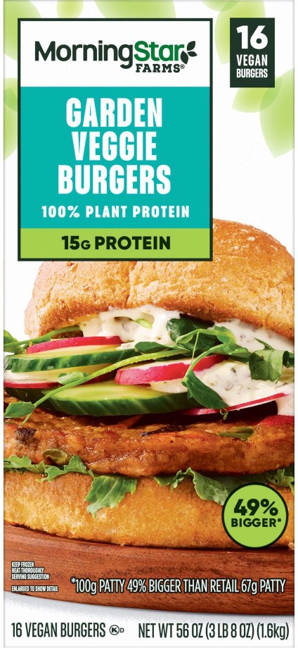 Garden Veggie Burgers, 16 ct.