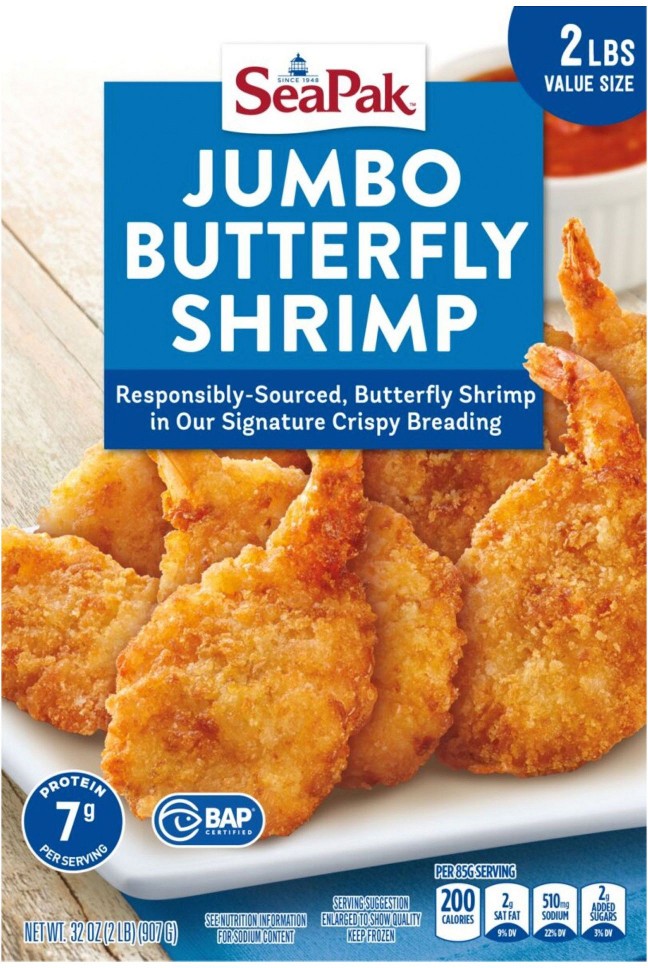 Jumbo Butterfly Shrimp, 2 lbs.