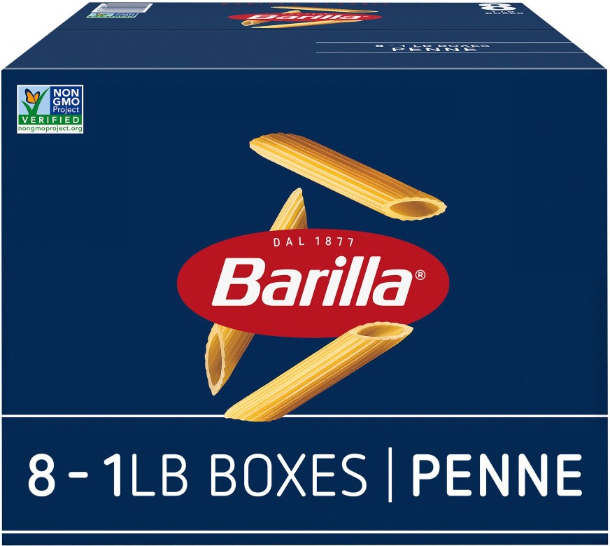 Classic Penne Pasta, Boxes, 8 pk./1 lb.