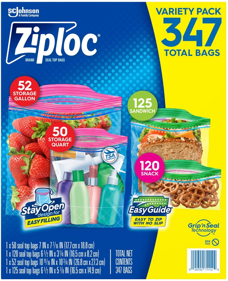 Storage Bag Variety Pack, 347 ct.