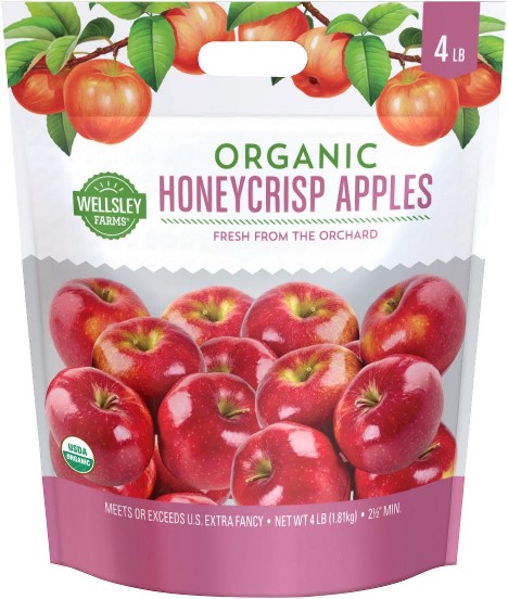Organic Honeycrisp Apples, 4 lbs.