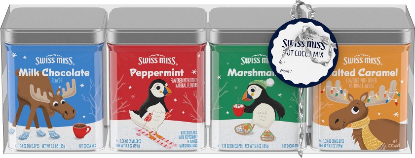 Hot Cocoa Gift Tins, 4 ct./5.52 oz.