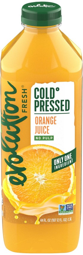 Cold Pressed Orange Juice, 44 oz.
