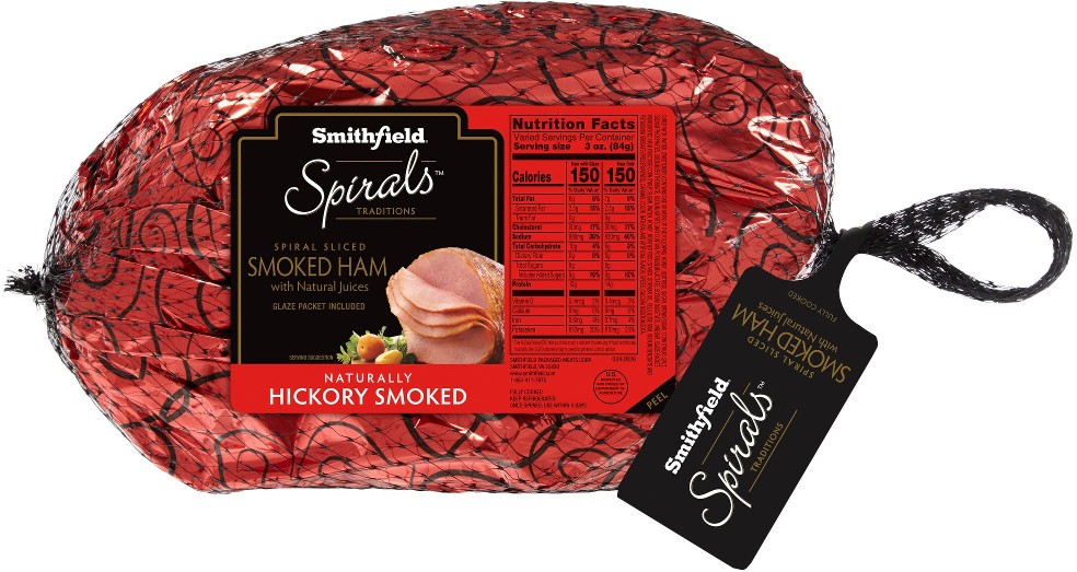Hickory Smoked Spiral Ham, 9.5-11.5 lb