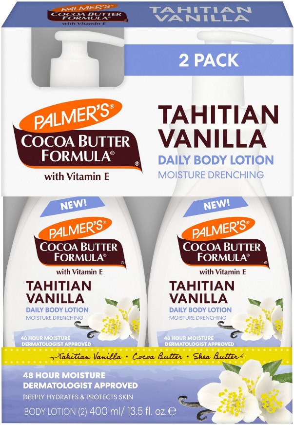 Cocoa Butter Formula Tahitian Vanilla Body Lotion, 2 pk./13.5 fl. oz.