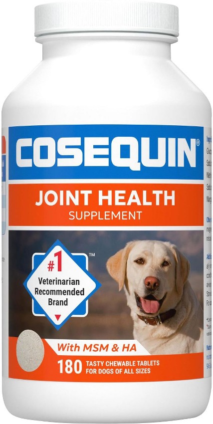 Cosequin Maximum Strength Joint Health Supplement with MSM and HA, Chewable Tablets, 180 ct.