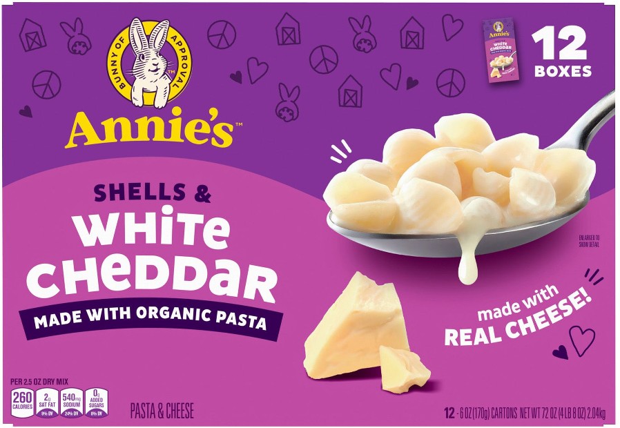 Shells & White Cheddar Sauce, 12 pk./6 oz.