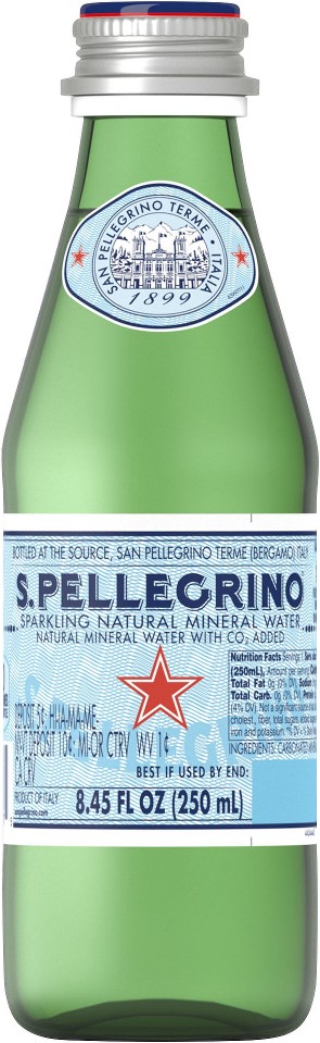 Sparkling Natural Mineral Water, 8.45 fl oz, 24 ct