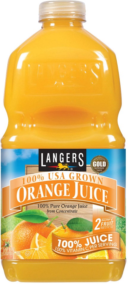 100% Orange Juice, 64 fl oz, 8 ct