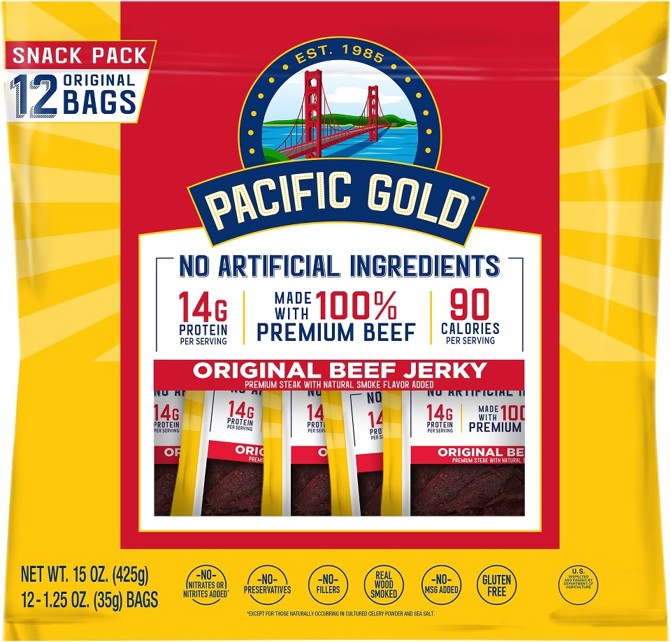 Beef Jerky, Original, 1.25 oz, 12 ct