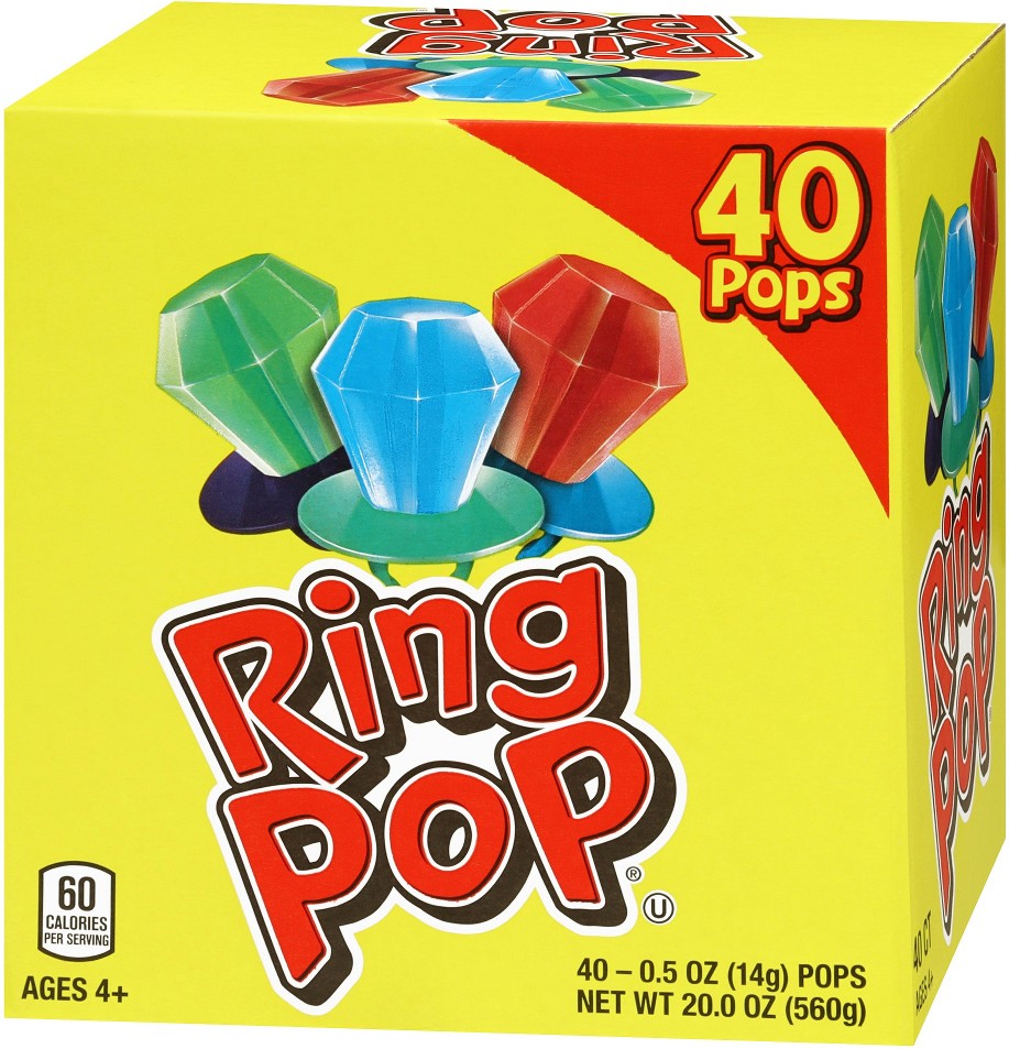 Ring Pops, Variety Pack, 40 ct