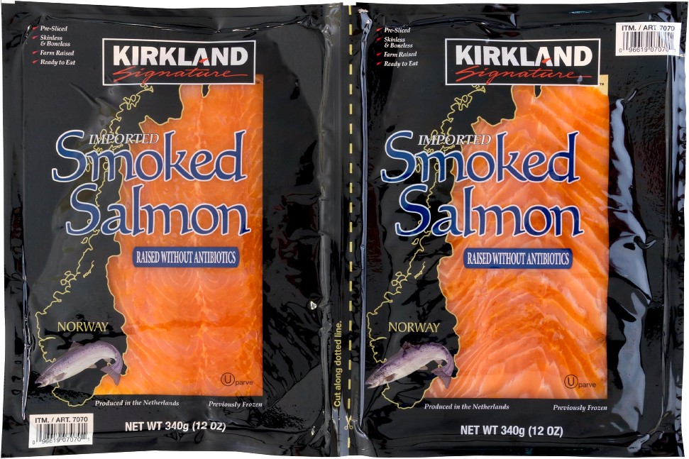 Smoked Salmon, 12 oz, 2 ct