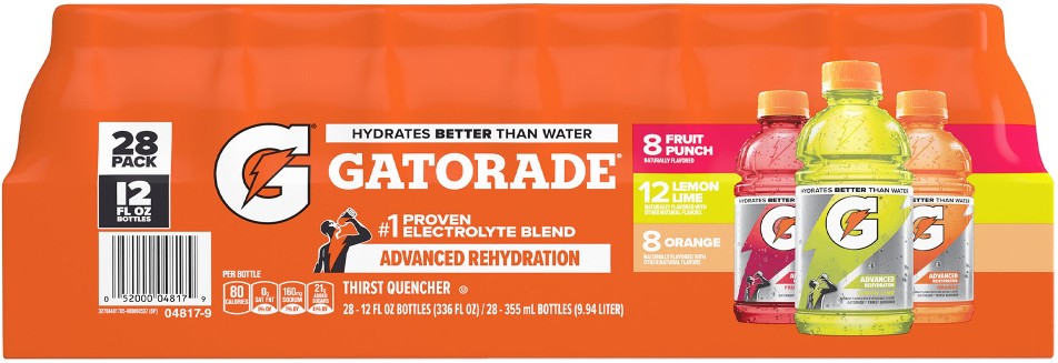 Thirst Quencher, Variety Pack, 12 fl oz, 28 ct
