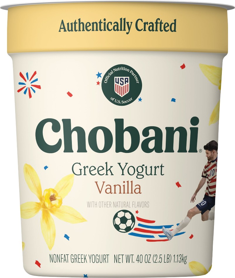 Blended Greek Yogurt, Vanilla, 40 oz