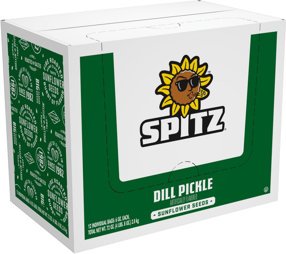 Sunflower Seeds, Dill Pickle, 6 oz, 12 ct