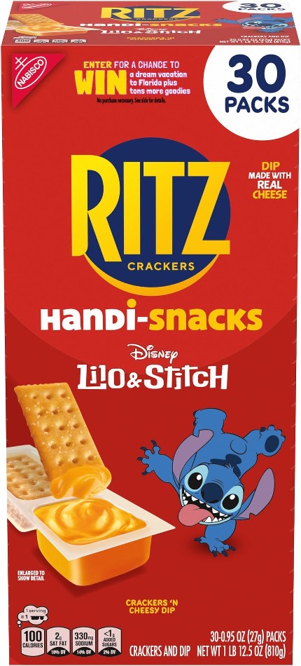 Crackers 'N Cheesy Dip Handi-Snacks, 0.95 oz, 30 ct