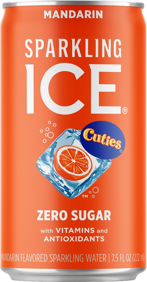 Sparkling Water Mini Cans, Mandarin Cuties Special Edition, 7.5 fl oz, 10 ct