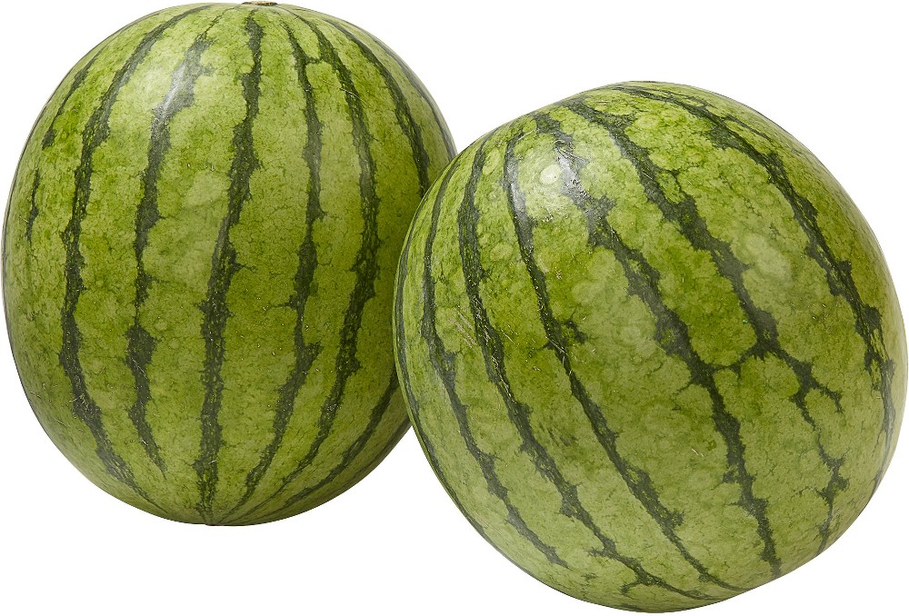 Organic Mini Seedless Watermelon, 2 ct