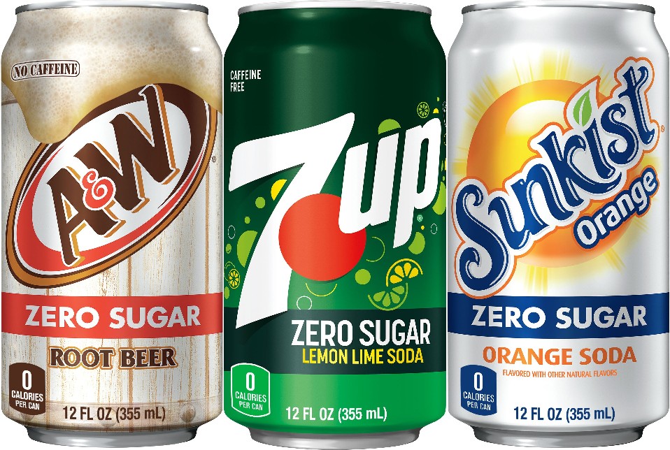 Zero Sugar Soda, Variety Pack, 12 fl oz, 36 ct