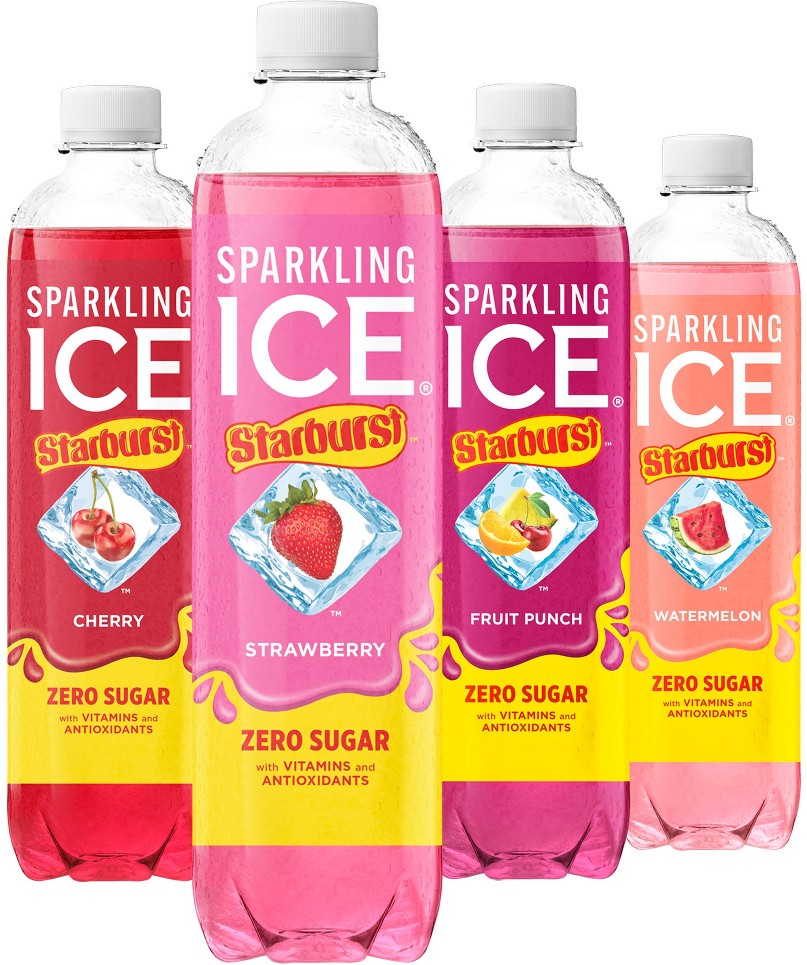 Sparkling Water, Starburst, Variety Pack, 17 oz, 24 ct