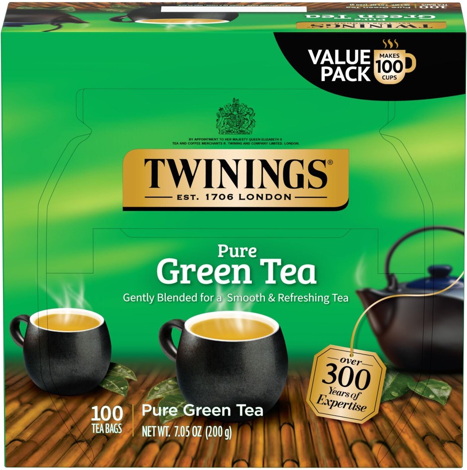 Pure Green Tea, 100 ct