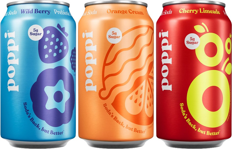 Prebiotic Soda, Variety Pack, 12 fl oz, 15 ct