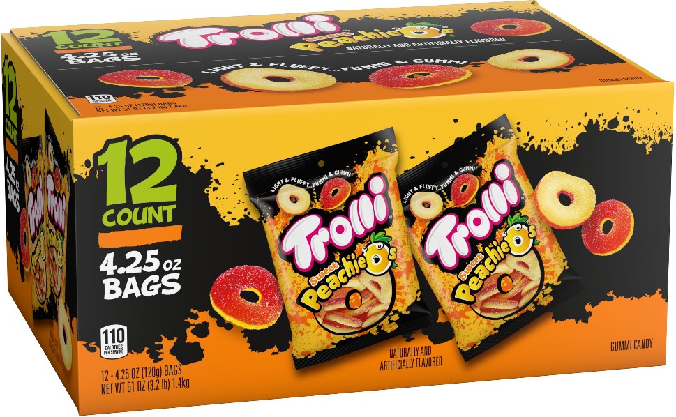 Peachie O's, 4.25 oz, 12 ct