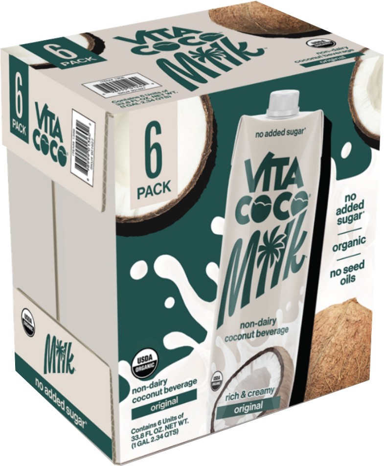 Organic Coconut Non-Dairy Beverage, 33.8 fl oz, 6 ct