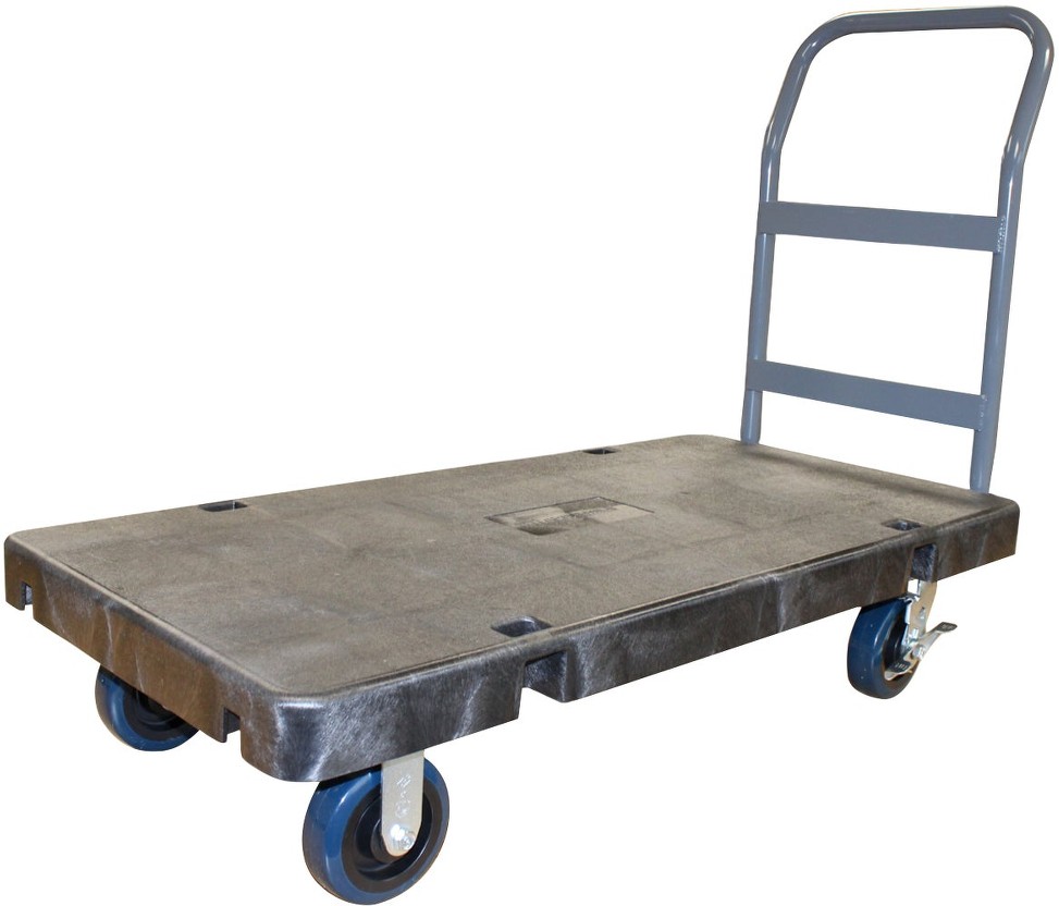ReadySpace Platform Cart, Heavy Duty, Black