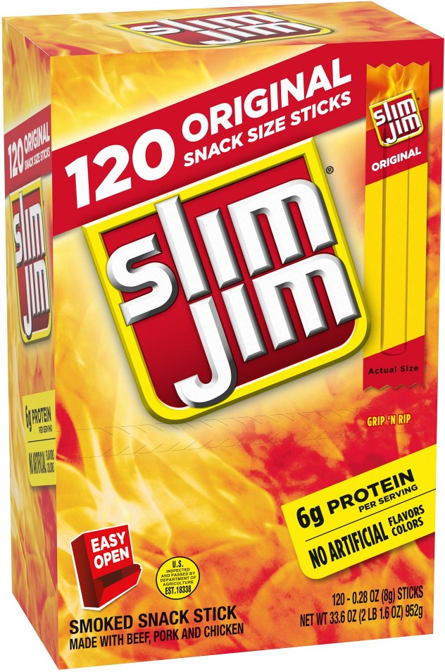 Snack Stick, Original, 0.28 oz, 120 ct