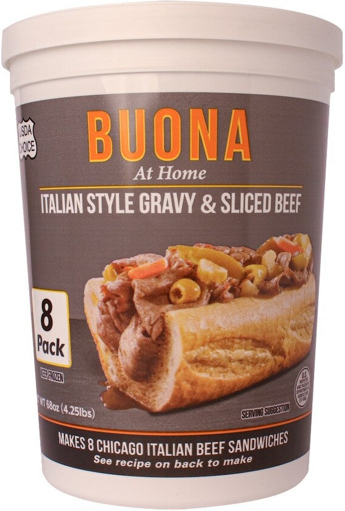 Italian Style Gravy and Sliced Beef, 68 oz