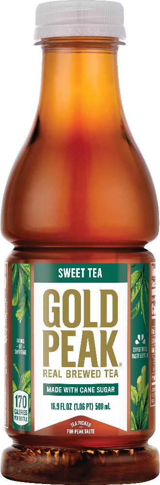 Real Brewed Tea, Sweet Tea, 16.9 fl oz, 18 ct