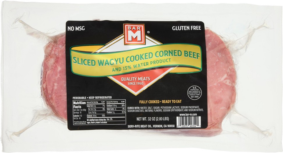 Wagyu Cooked Corned Beef, 2 lbs