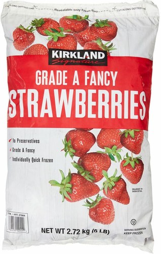 Frozen Whole Strawberries, 6 lb