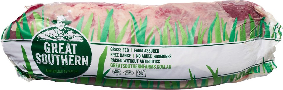 Halal Beef Round Eye, 11 lb avg wt