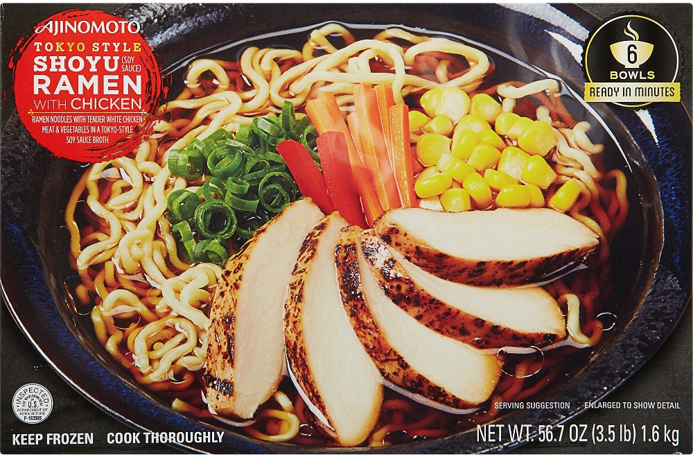 Tokyo Style Shoyu Ramen with Chicken, 9.2 oz, 6 ct