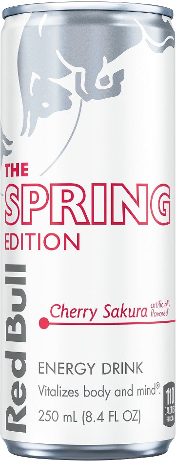 Spring Edition Energy Drink, Cherry Sakura, 8.4 fl oz, 24 ct