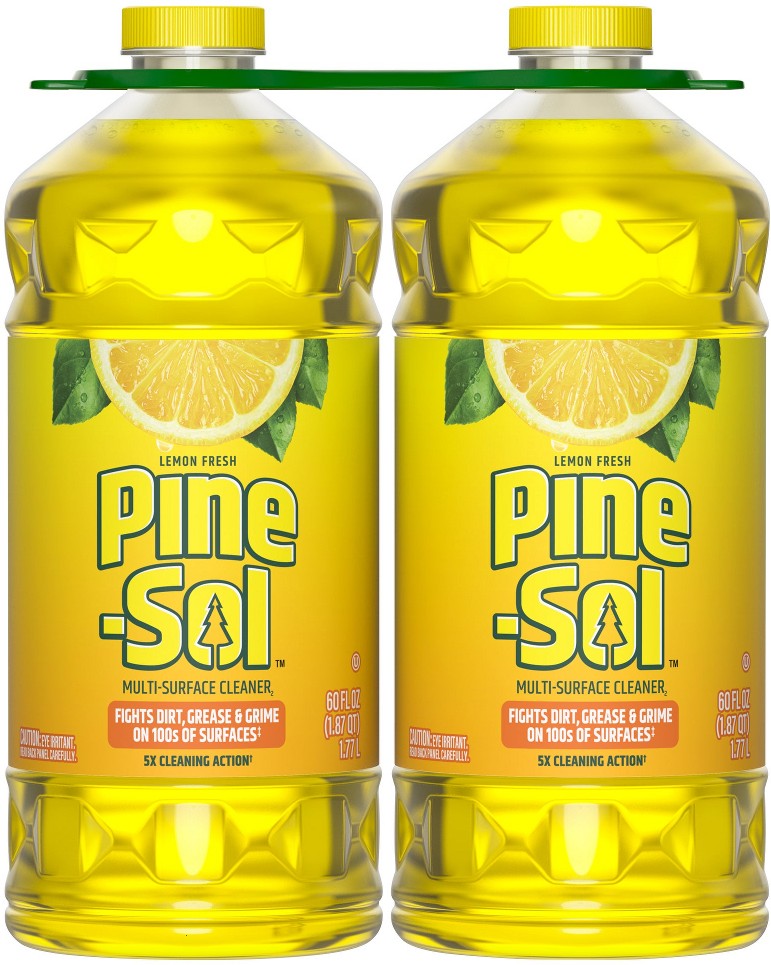 Multi-Surface Cleaner, Lemon Fresh, 60 fl oz, 2 ct