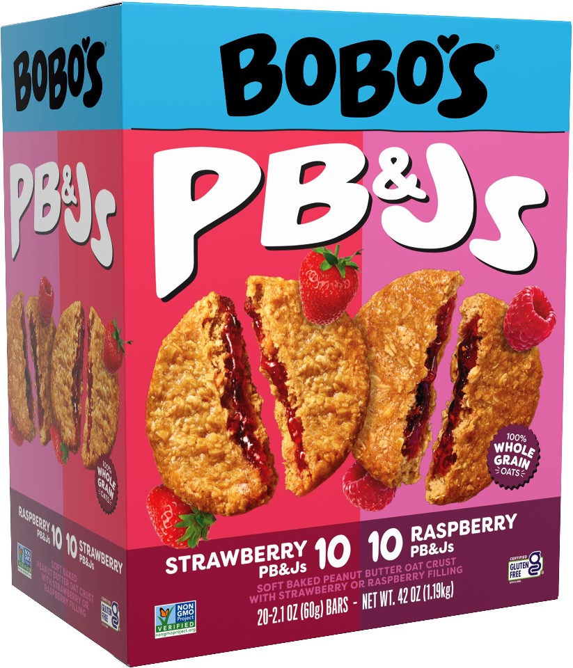 PB&J Oat Bar, Variety Pack, 2.1 oz, 20 ct