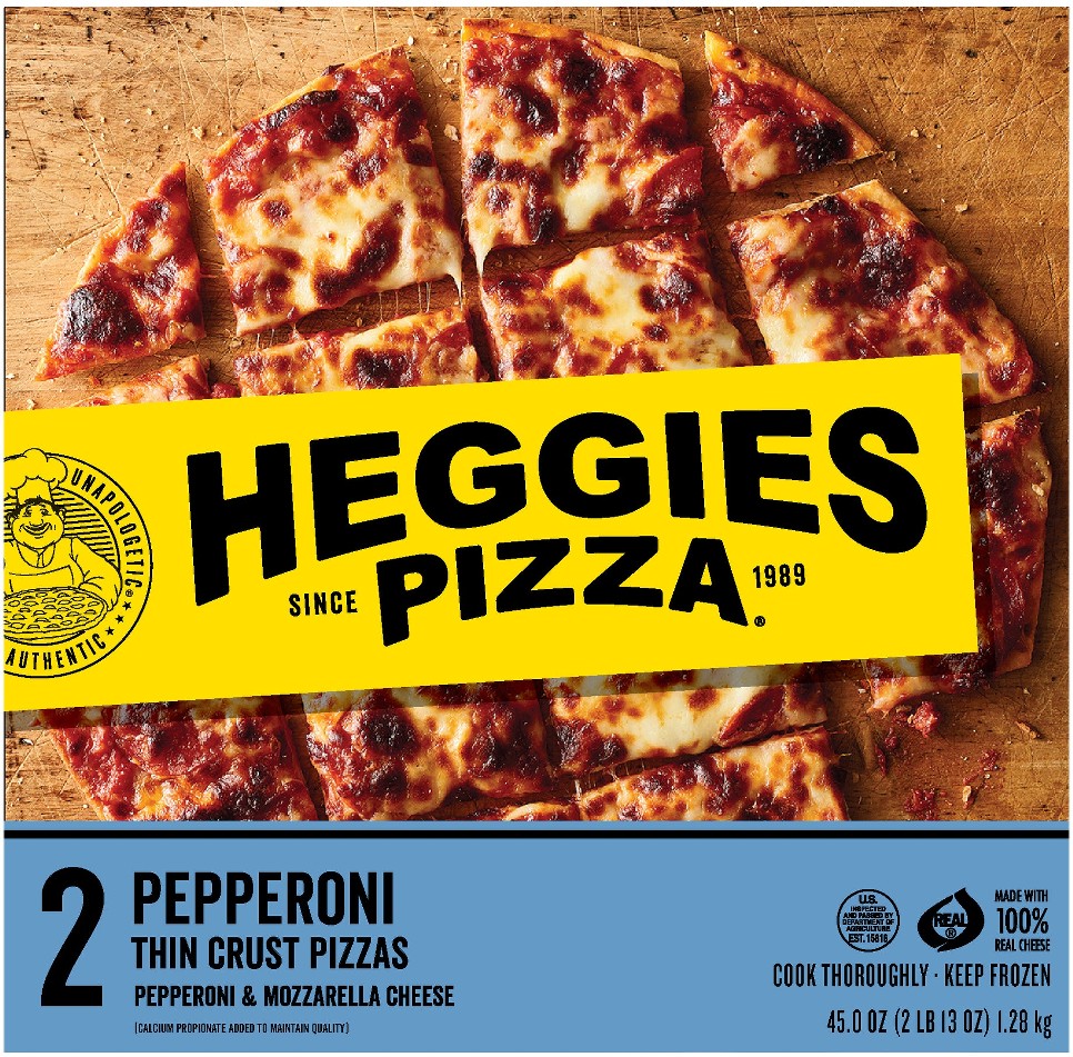 Pepperoni Pizza, Thin Crust, 23 oz, 2 ct