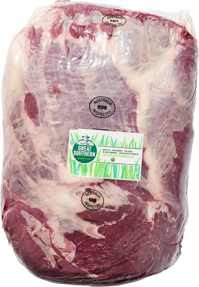 Halal Beef Chuck Roll, 15 lb avg wt