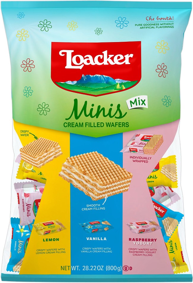 Cream Filled Wafers, Minis Mix, 28.22 oz