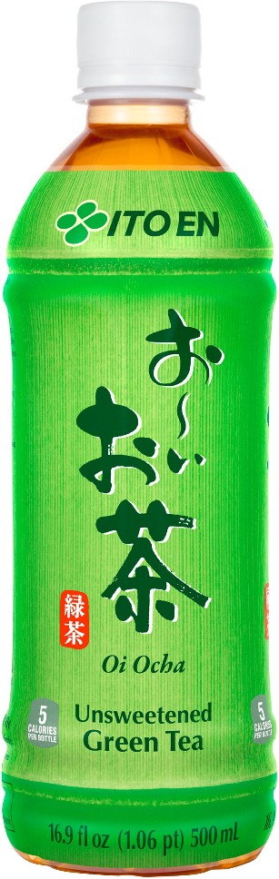 Oi Ocha Green Tea, Unsweetened, 16.9 fl oz, 12 ct