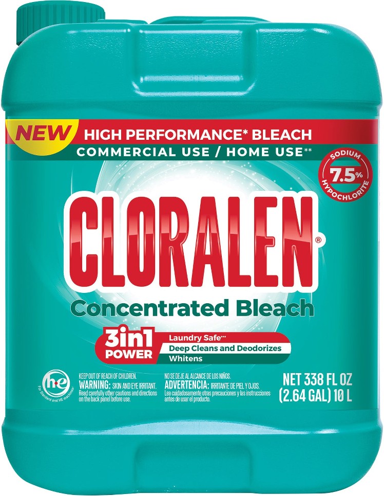 Concentrated Liquid Bleach, 338 fl oz