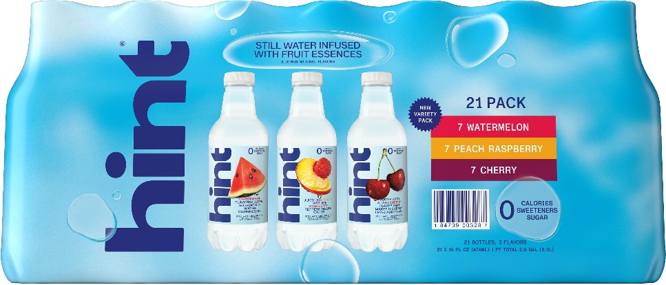 Water Infused with Fruit Essences, Variety Pack, 16 fl oz, 21 ct
