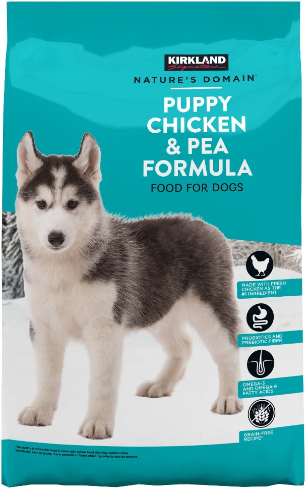 Nature's Domain Puppy Chicken & Pea Formula, Dog Food, 20 lbs
