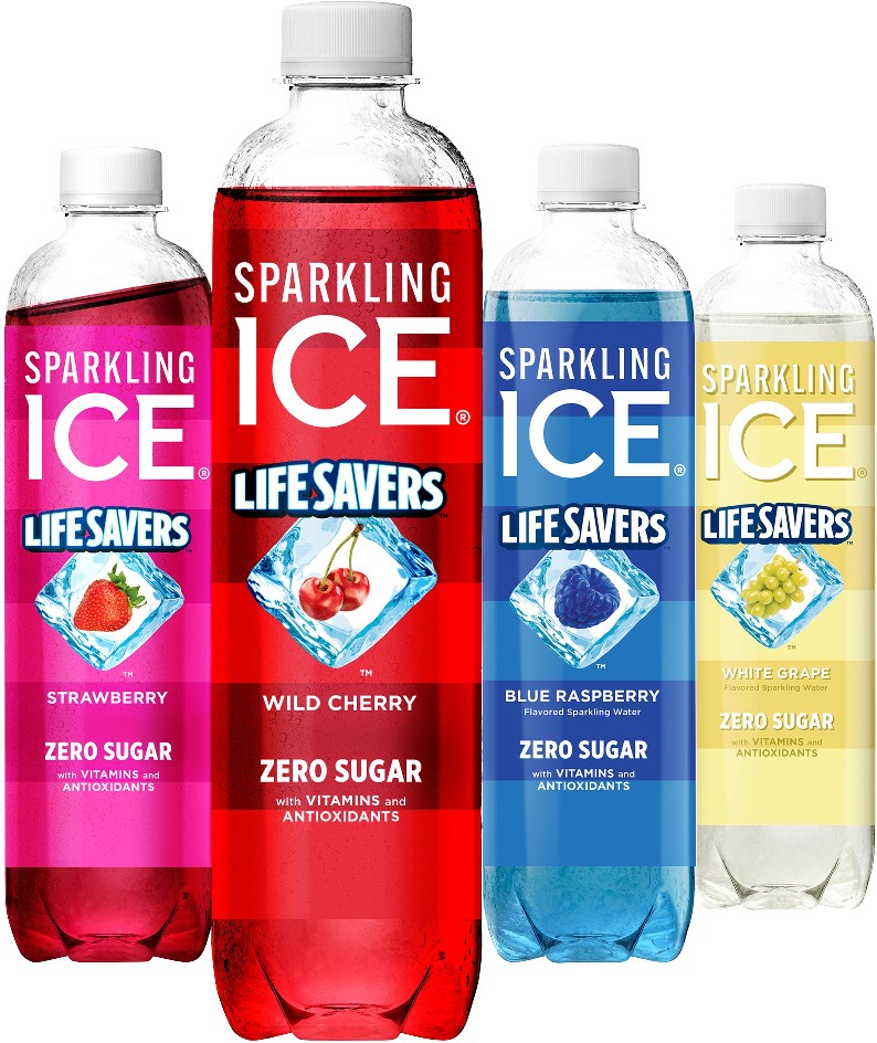 Limited Edition Sparkling Water, Life Savers Variety Pack, 17 fl oz, 24 ct